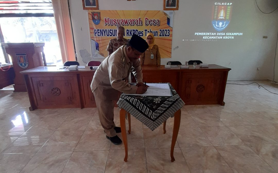 Musyawarah Desa Penyusunan RKPDes Tahun 2023